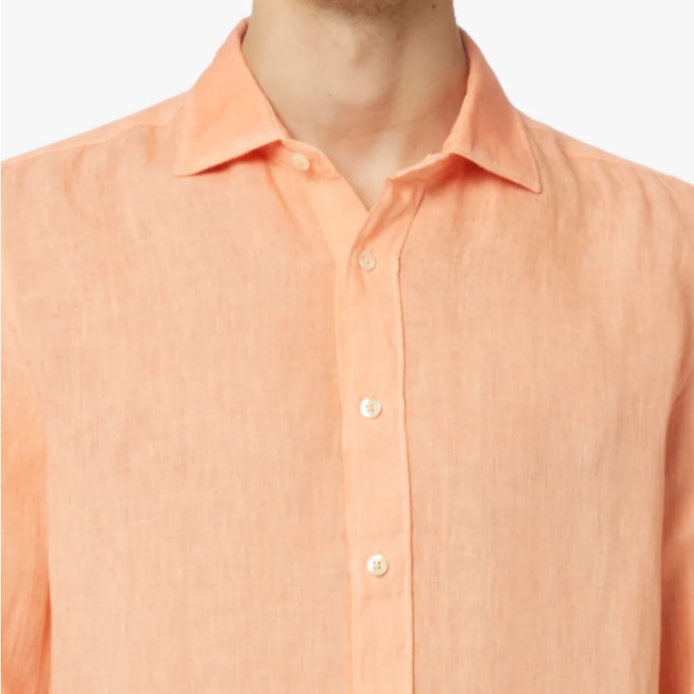 120% LINO Oversized Linen Shirt